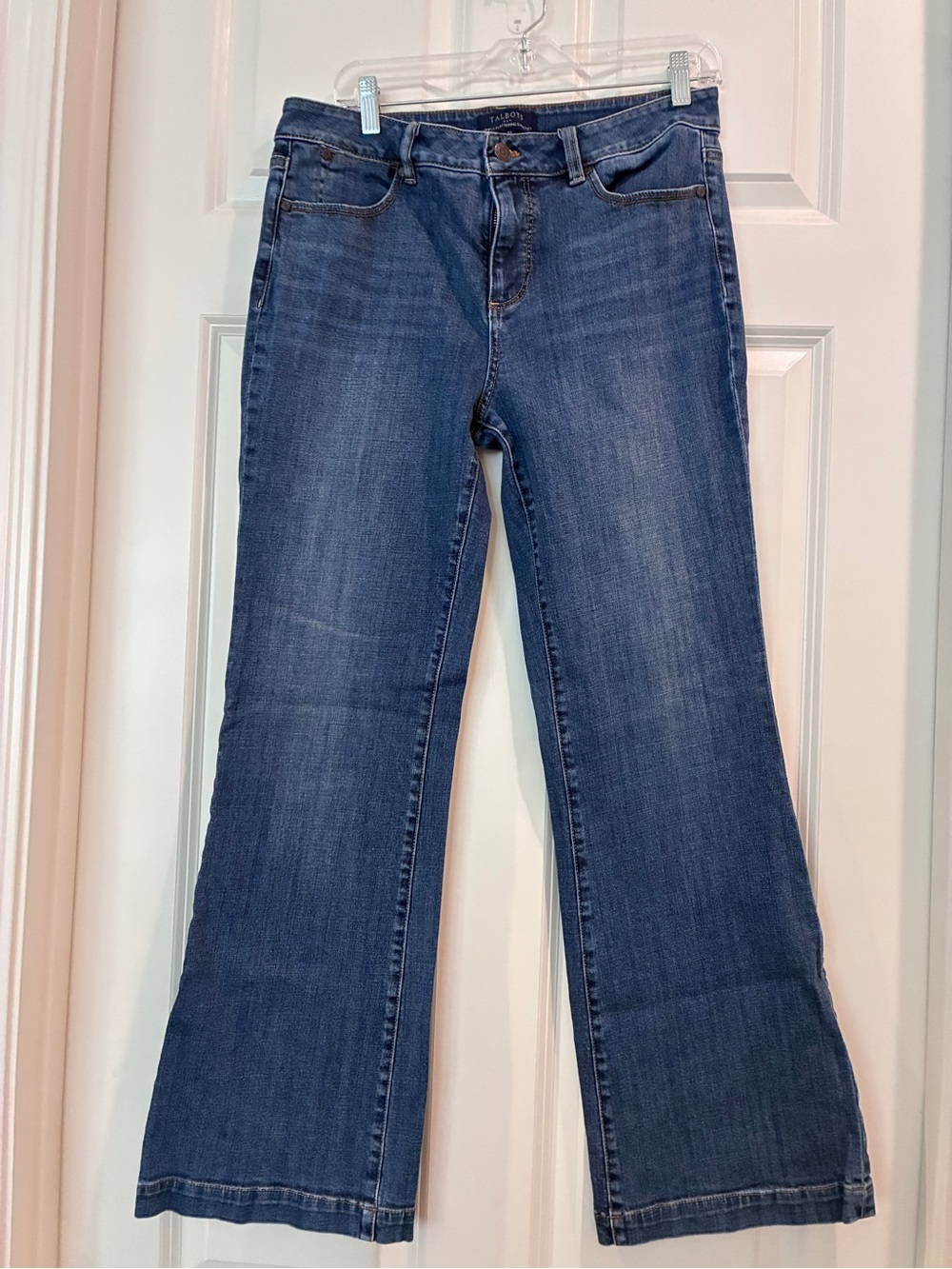 Talbots Dark Blue Wide Leg Jeans
